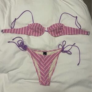 Pink Triangl Bikini
